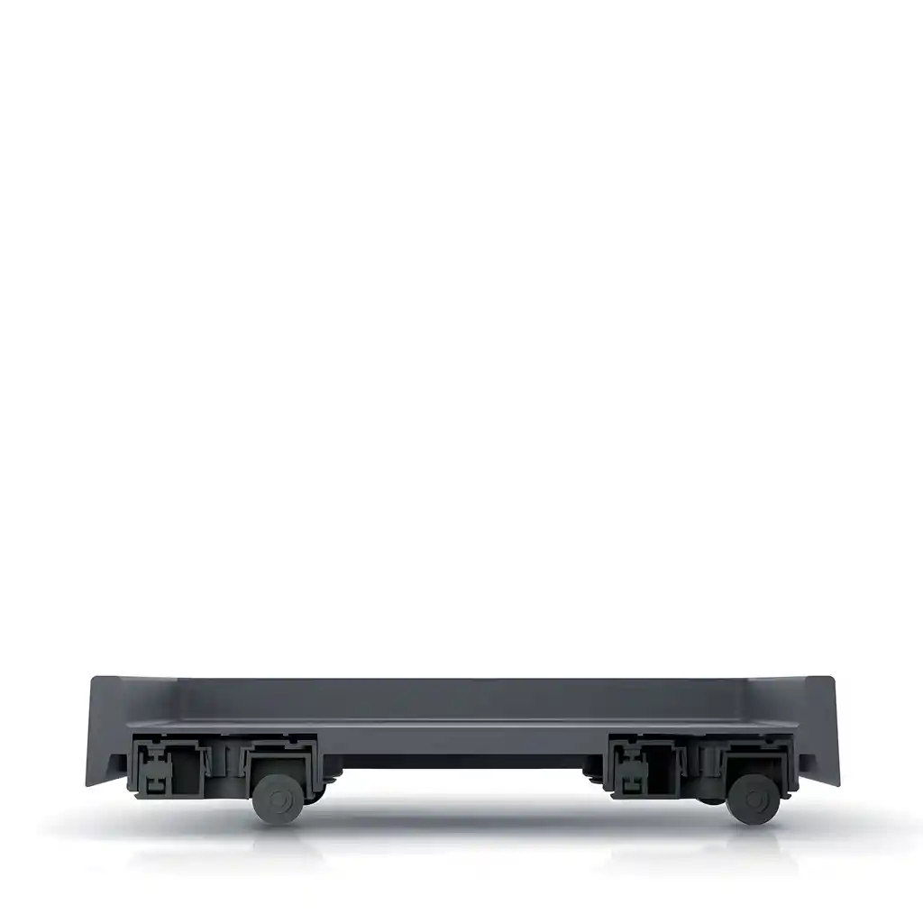 Base Cuadrada Con Borde 29 Cm Antracita