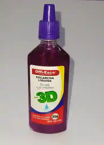 Escarcha Liquida 3d Morada