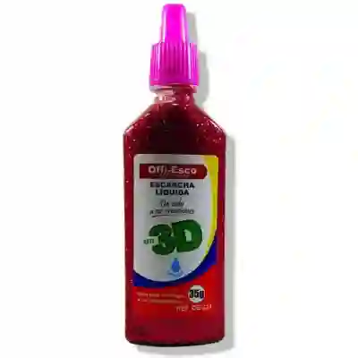 Escarcha Liquida 3d Rosada