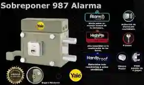 Cerradura Yale Con Alarma Ref 987