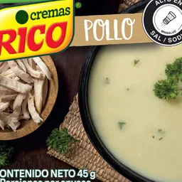 Rico Sopa Crema De Pollo