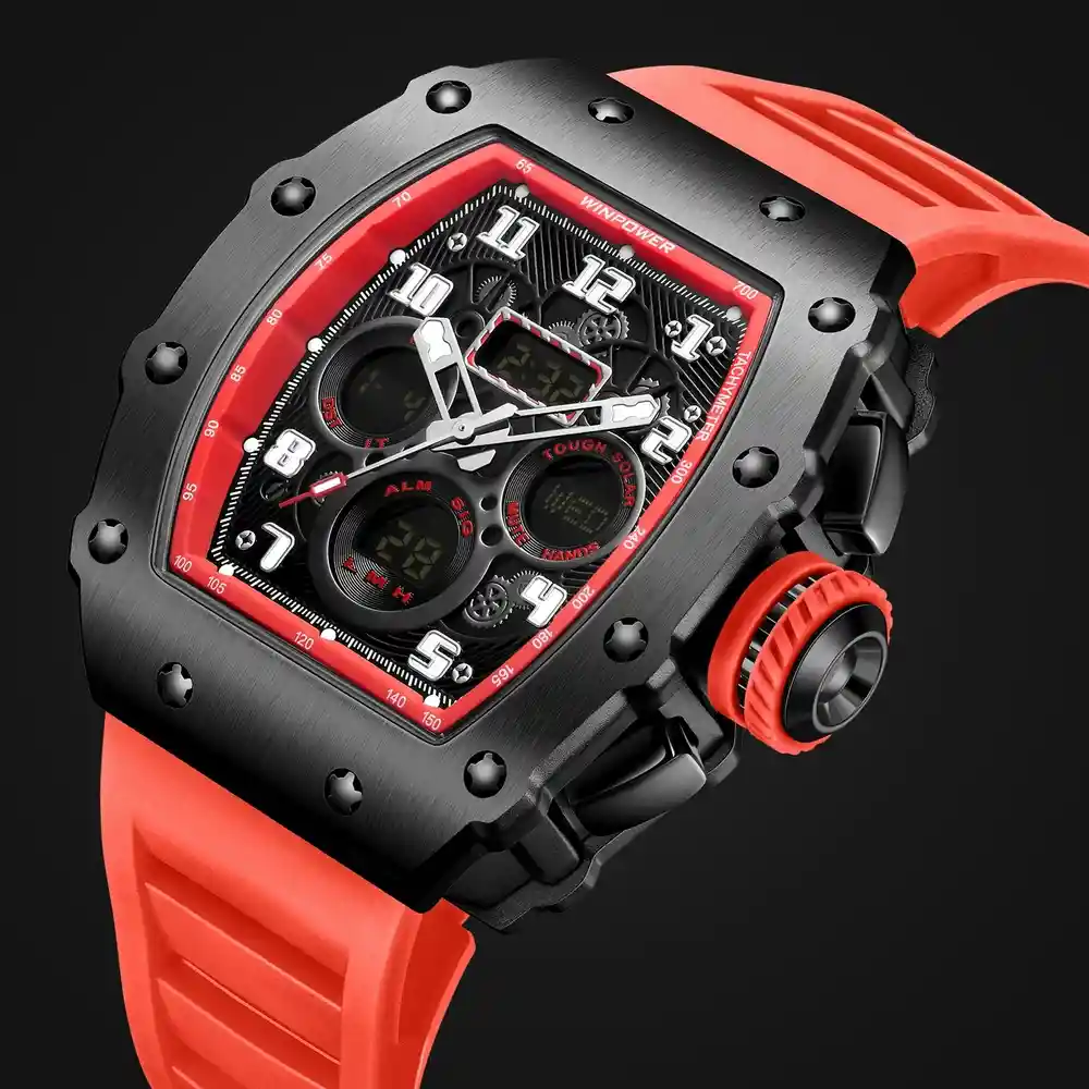 Reloj Digital Analogo G-force Al179 Deportivo + Estuche