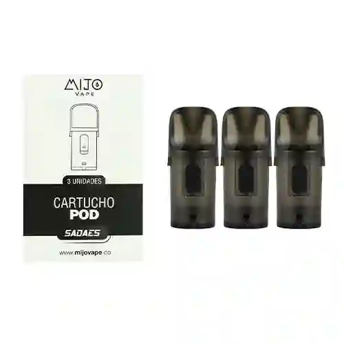 Cartucho Pod Sadaes Mijo Vape 1.6 Ml
