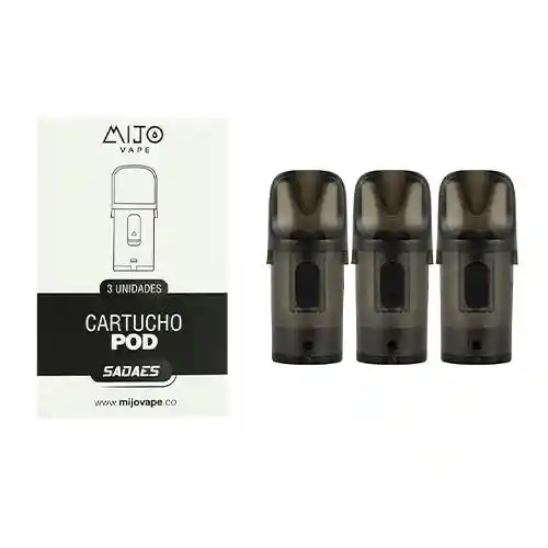 Cartucho Pod Sadaes Mijo Vape 1.6 Ml