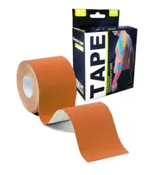 Cinta Kinesiologica Kinesiology 5 Metros X 5cm Tape - Naranja