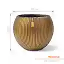 Matera Ball Groove 21 Cm Oro
