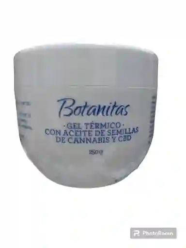 Gel Termico Con Aceite De Semillas De Canabis Y Cbd X 250g Botanitas