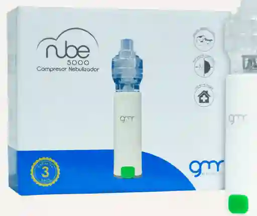 Compresor Nebulizador Portatil Recargable Nube 5000
