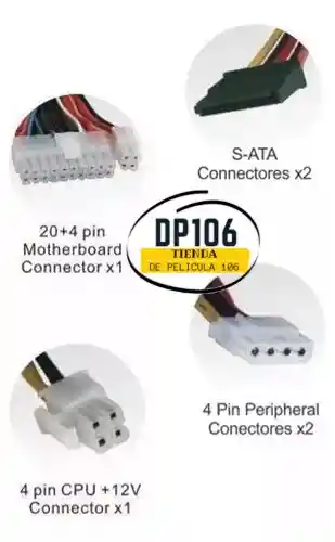 Fuente De Poder Para Pc Unitec Atx-750w 750w