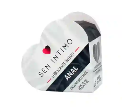 Lubricante Intimo Anal Desensibilizante Corazon 10ml Sen Intimo