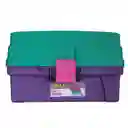 Caja Vanity Organizadora Verde/lila