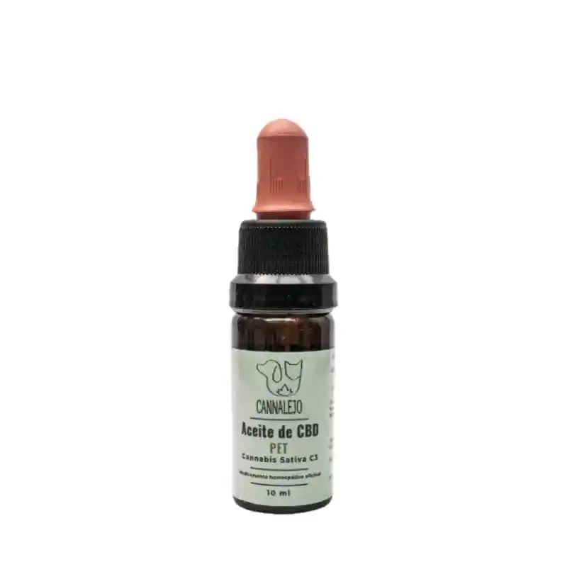 Aceite Para Mascotas Con Cannabis - 10ml