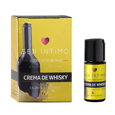 Lubricante Intimo Crema De Whisky Sensacion Caliente Electrizante Sen Intimo Ed