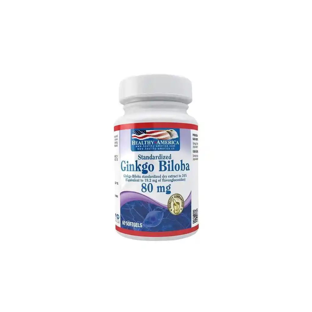 Ginko Biloba 60 Capsulas