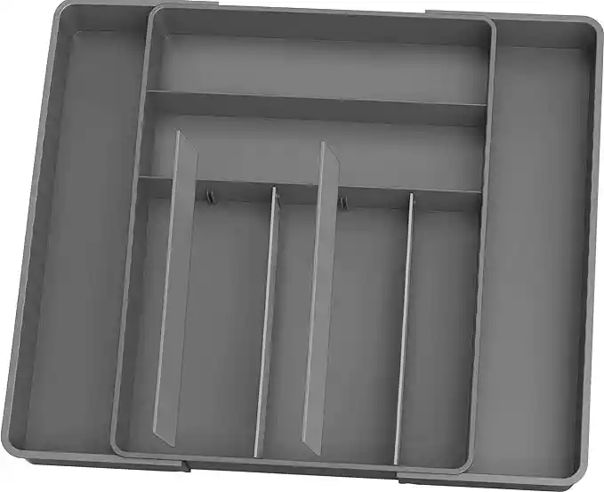 Organizador De Cubiertos Extensible Para Cajones De Cocina