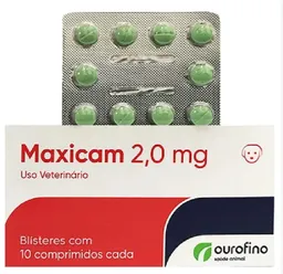 Meloxican Unidad 2 Mg Meloxifin Unidad X Pasta Antiinflamatorio