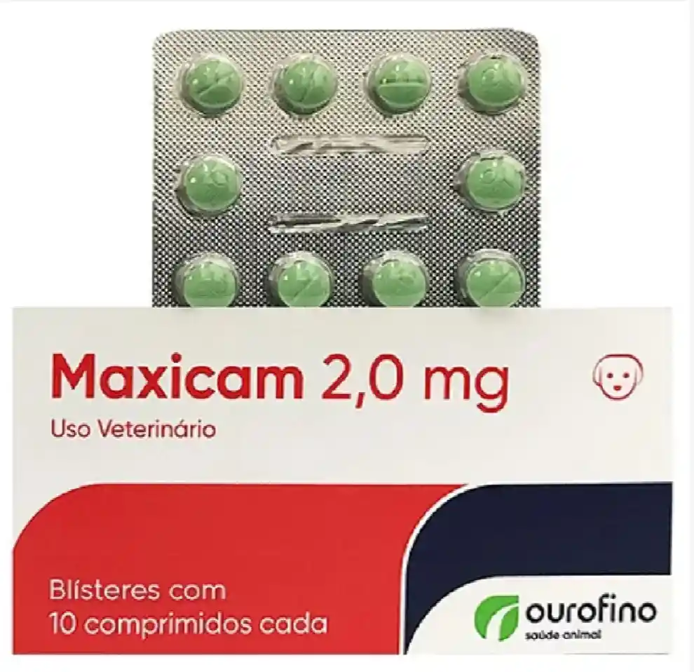 Meloxican Unidad 2 Mg Meloxifin Unidad X Pasta Antiinflamatorio