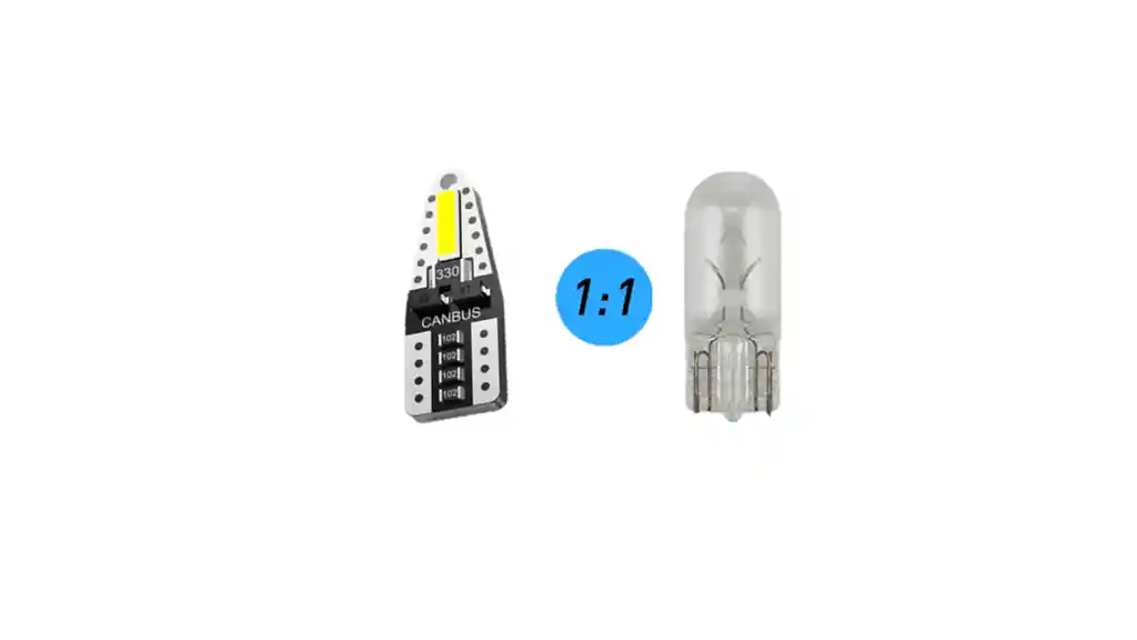 Bombillos Led Canbus T10 Blancos 5w