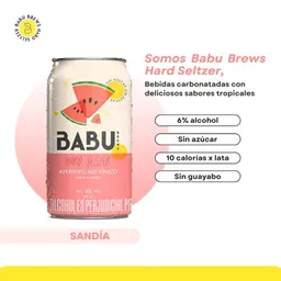 Babu Sandia Hard Seltzer - Babu Brews 330ml