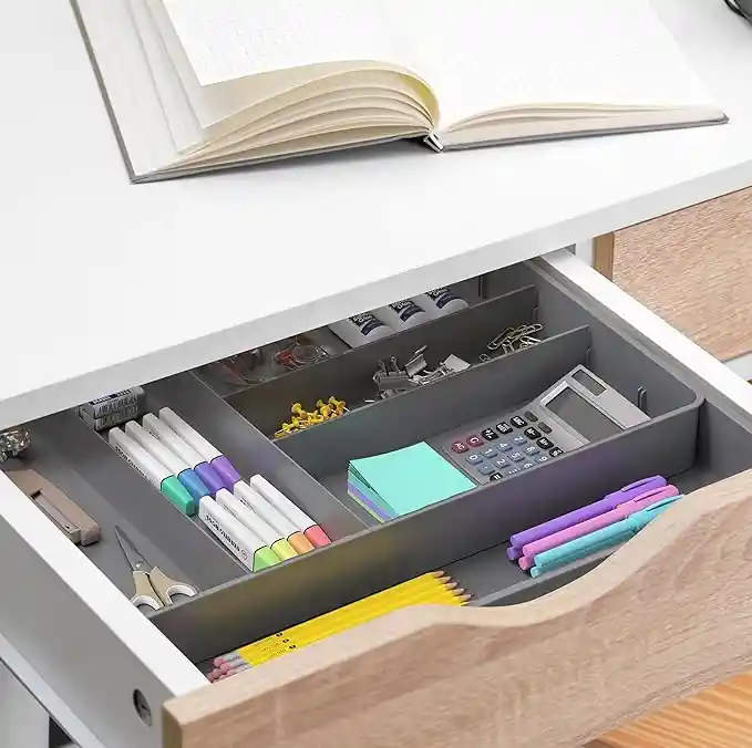 Organizador De Cubiertos Extensible Para Cajones De Cocina