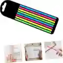 Banderita Resaltadora Post It Transparente Colores Neon