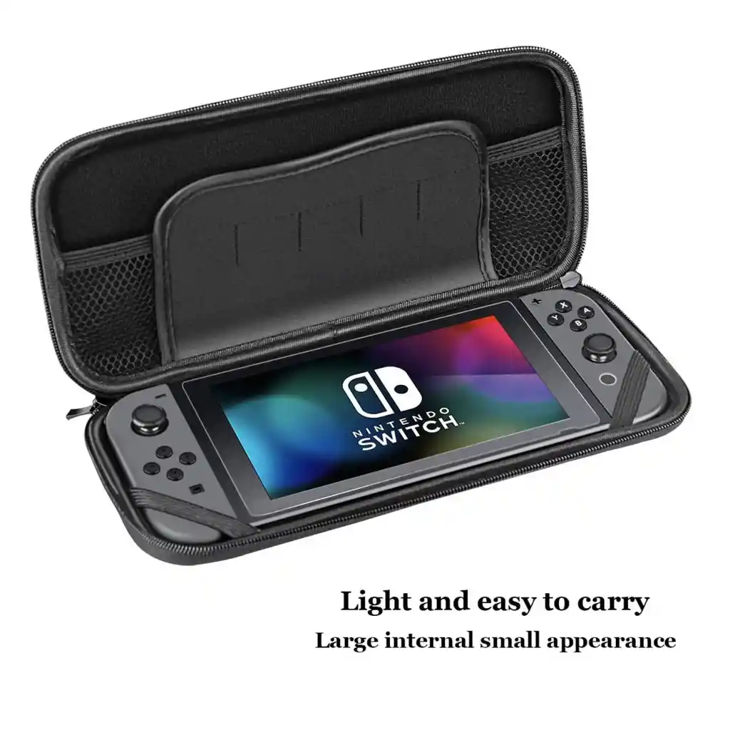 Forro Case Protector Para Nintendo Switch Con Portatarjetas
