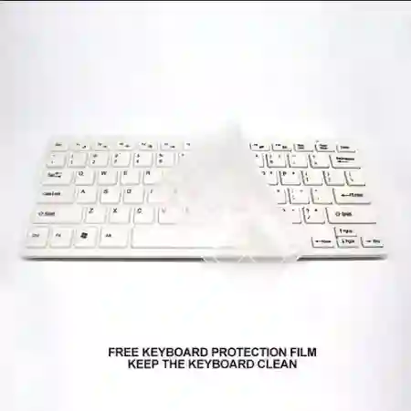 Combo Kit De Teclado Numérico + Mouse Óptico Inalámbrico Pc 2.4ghz Color Del Teclado Blanco