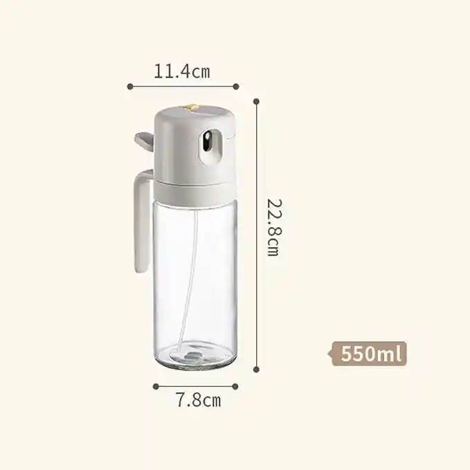 Botella Para Aceite Pulverizador 2 En 1