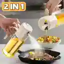 Botella Para Aceite Pulverizador 2 En 1