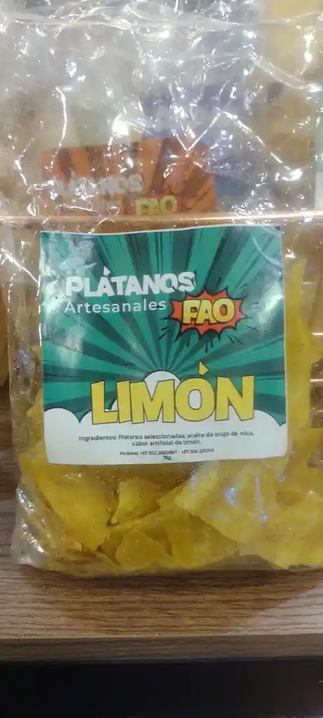 Platanos De Limon Tarta-up X75g