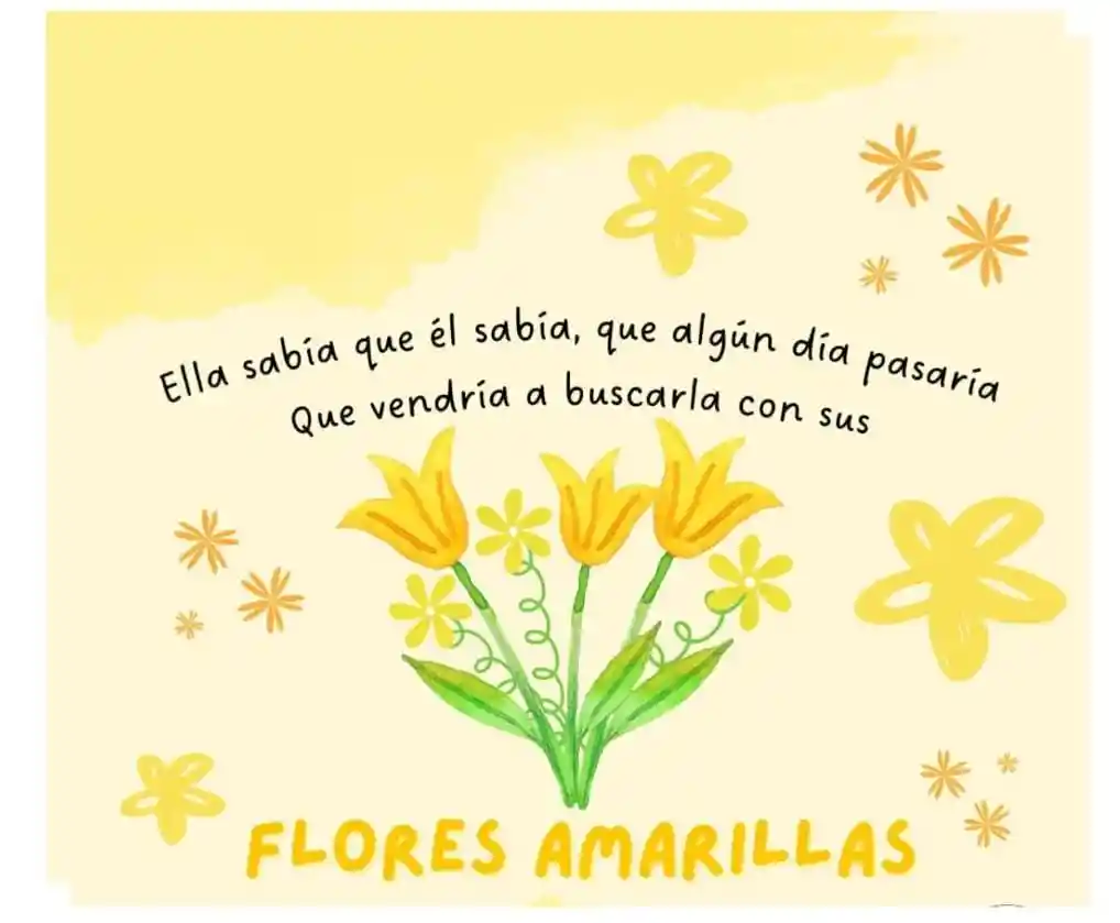 Tarjeta De Flores Amarillas