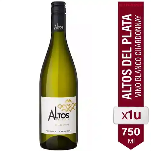Vino Blanco Altos Del Plata Chardonnay
