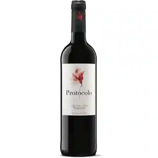 Vino Tinto Protocolo Tempranillo Organic Red Wine