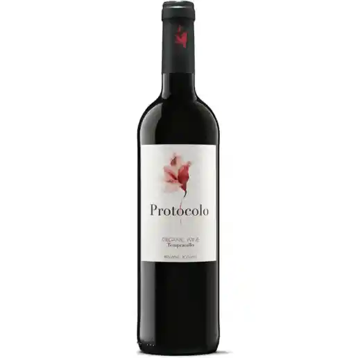 Vino Tinto Protocolo Tempranillo Organic Red Wine