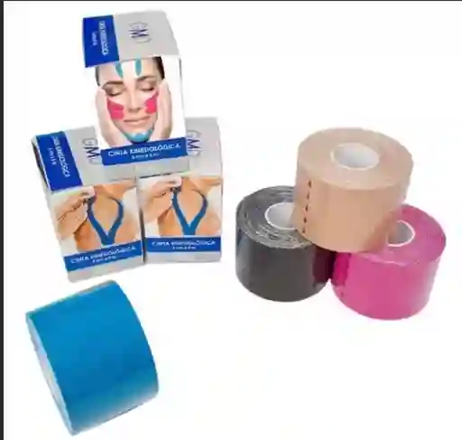 Cinta Kinesiológica De 5 Cm X 5 M Gmd Piel