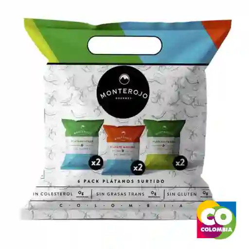 6 Pack Plátanos Surtidos Marca Monterojo Embalaje De 1 Unidad Por 180g Stock Disponible De 11 Unidades