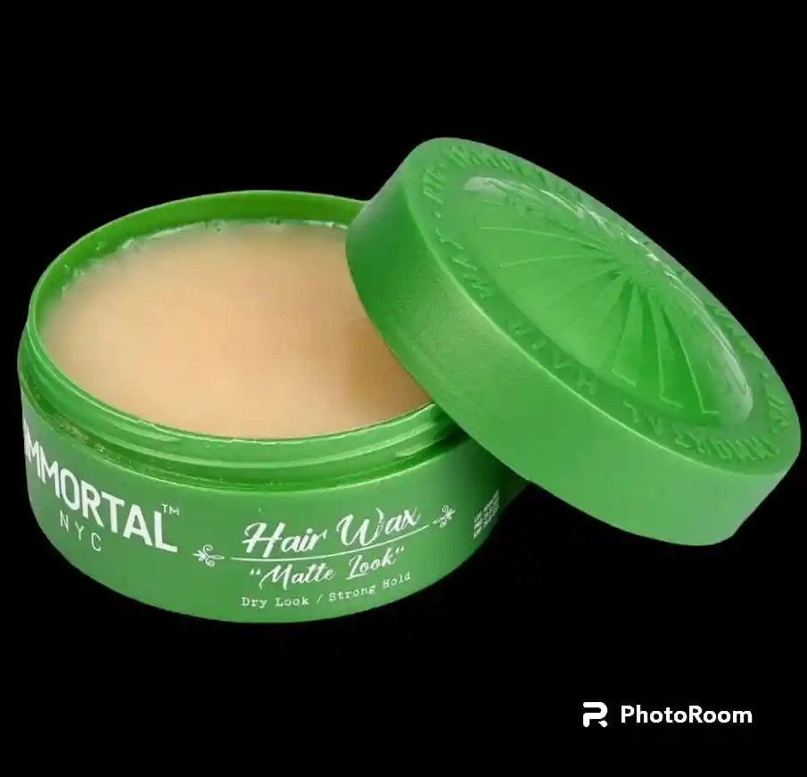 Immortal Nyc Matt Look Hair Wax Verde