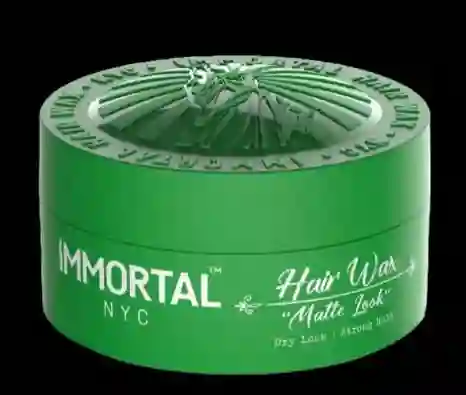 Immortal Nyc Matt Look Hair Wax Verde