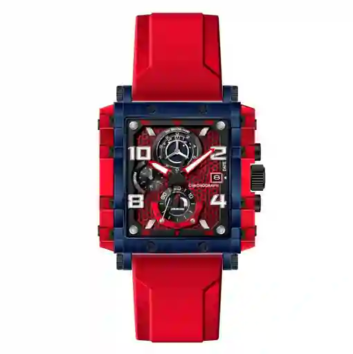 Reloj G-force Original H4055g Cuadrado Deportivo + Estuche