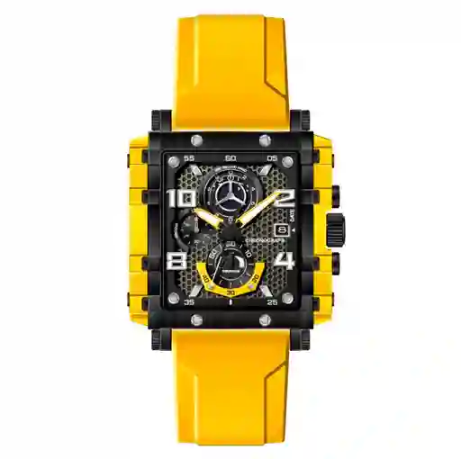 Reloj G-force Original H4055g Cuadrado Deportivo + Estuche