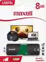 Memoria Usb Maxell Flix 8gb 2.0 Verde