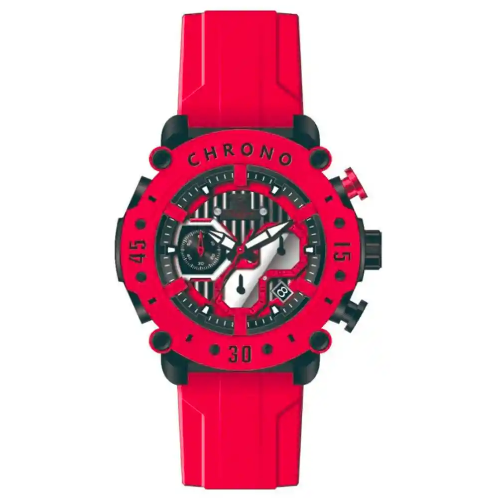 Reloj G-force Original H4056g Calendario Deportivo + Estuche