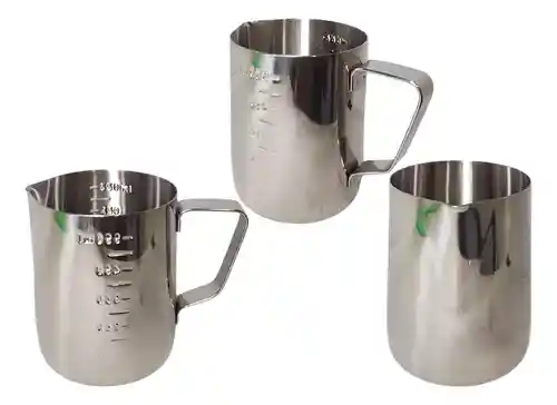 Vaso Taza Pocillo Jarra Pequeño Acero 350ml Cocina Bebidas