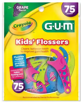 Gum Crayola Ceda Dental Para Niños X 75