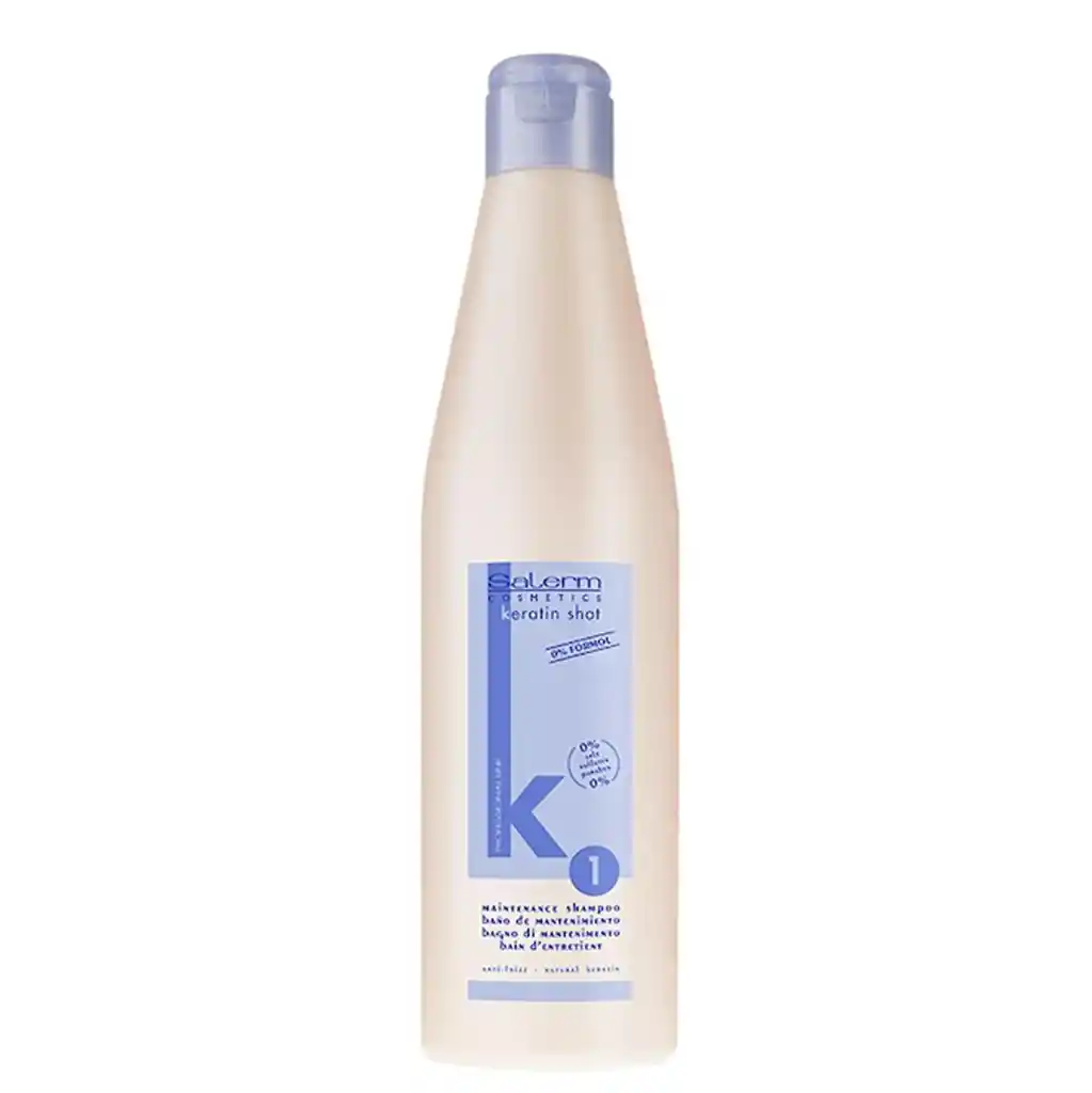 Shampoo Salerm Keratin Shot Mantenimiento 500ml