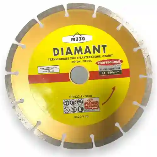Disco Diamantado Segmentado 7" X 7/8"
