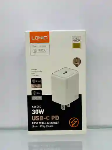 Cargador De 30w Tipo Usb C