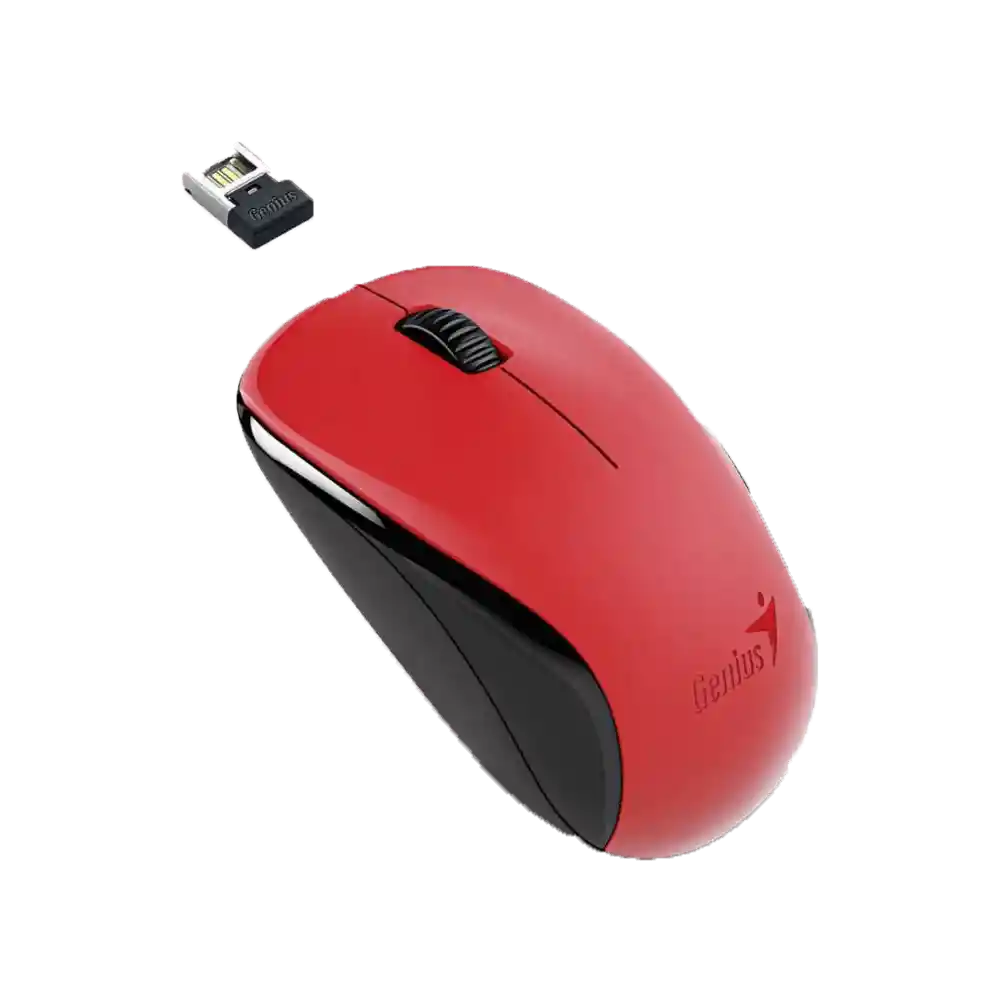 Mouse Nx-7000 Inalambrico Genius Color Rojo