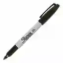 Marcador Sharpie Negro Punta Fina