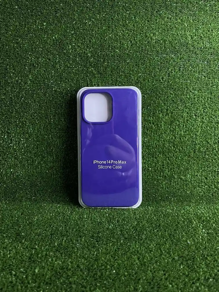 Iphone 14 Pro Max | Silicone Case | Forro Rigido | Funda Antihumendad | Carcasa Protectora | Full Proteccion | Morado*